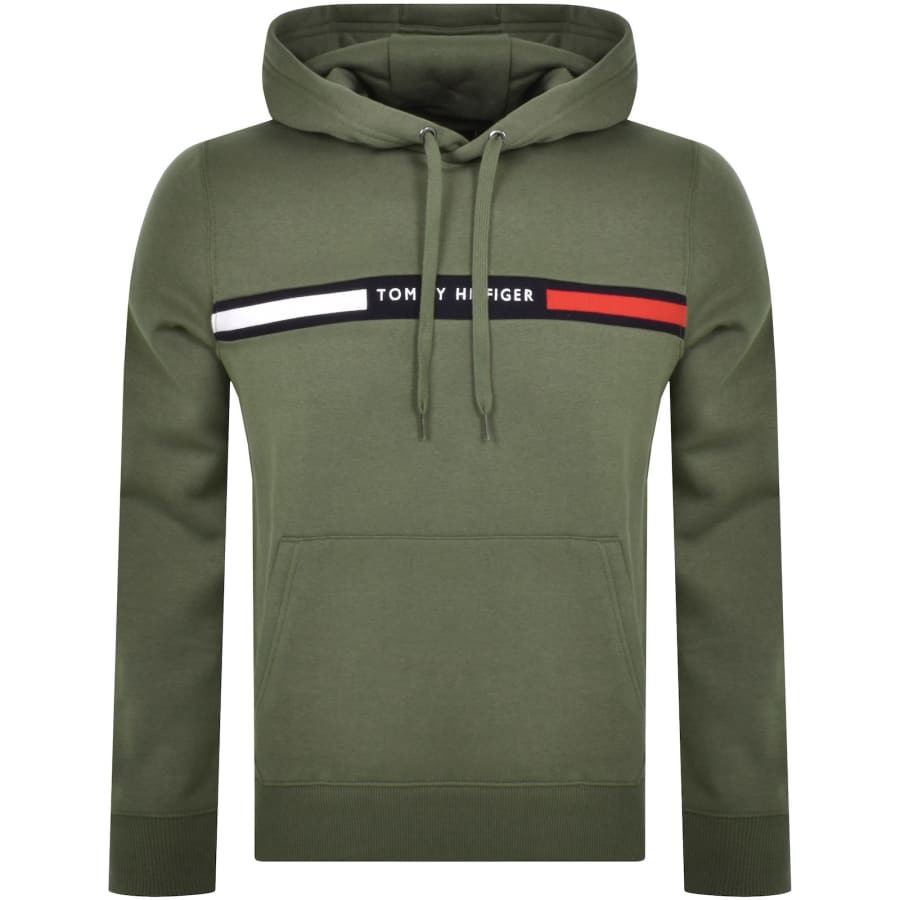 Tommy hilfiger chest logo hoodie new arrivals